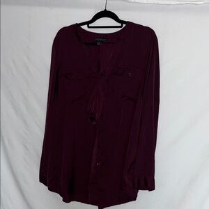 Forever 21 Deep Burgundy Blouse